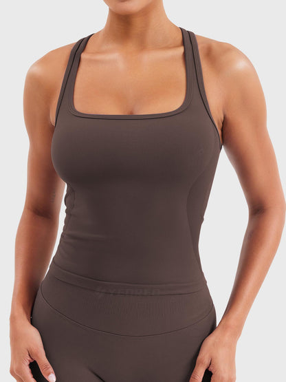 Camiseta de tirantes Movaelle CoreFlex sin costuras espalda
