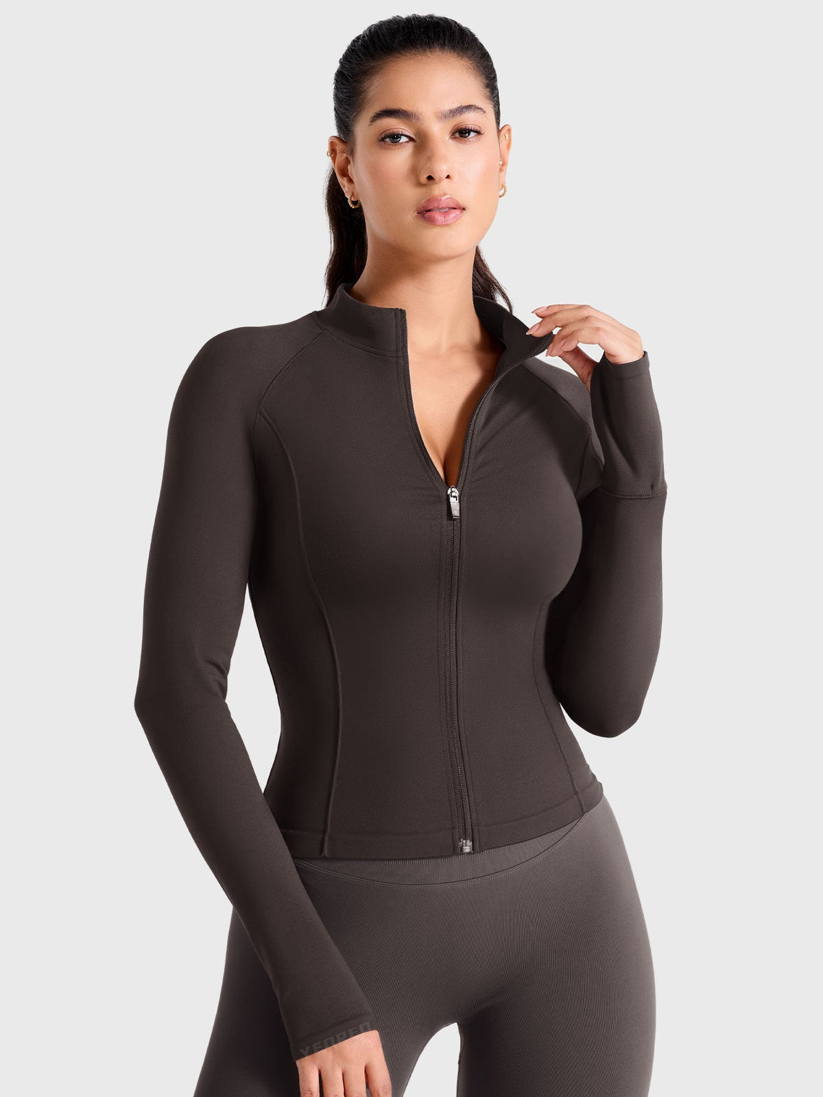 Chaqueta Movaelle CoreFlex moldeadora con cremallera completa