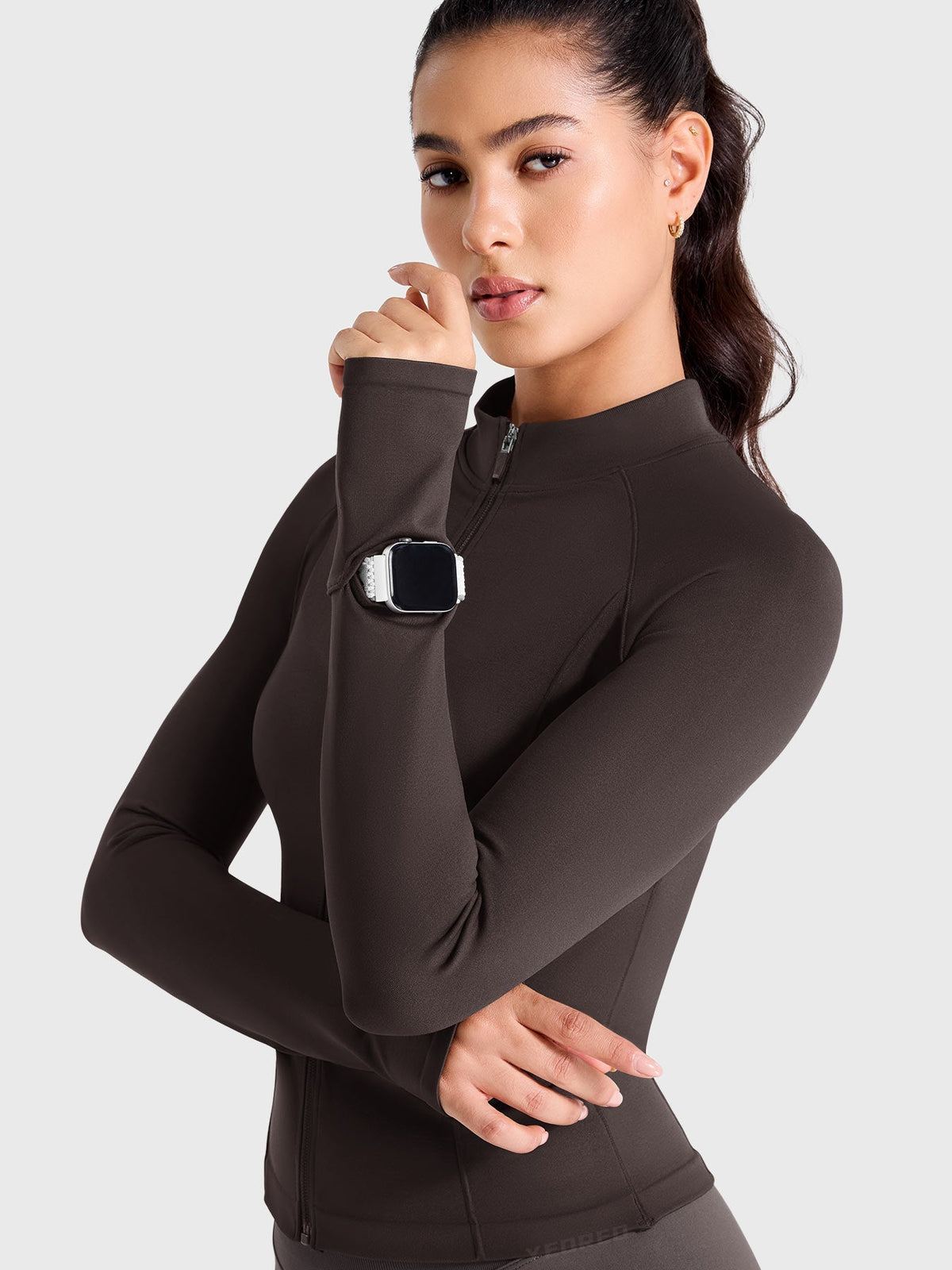 Chaqueta Movaelle CoreFlex moldeadora con cremallera completa