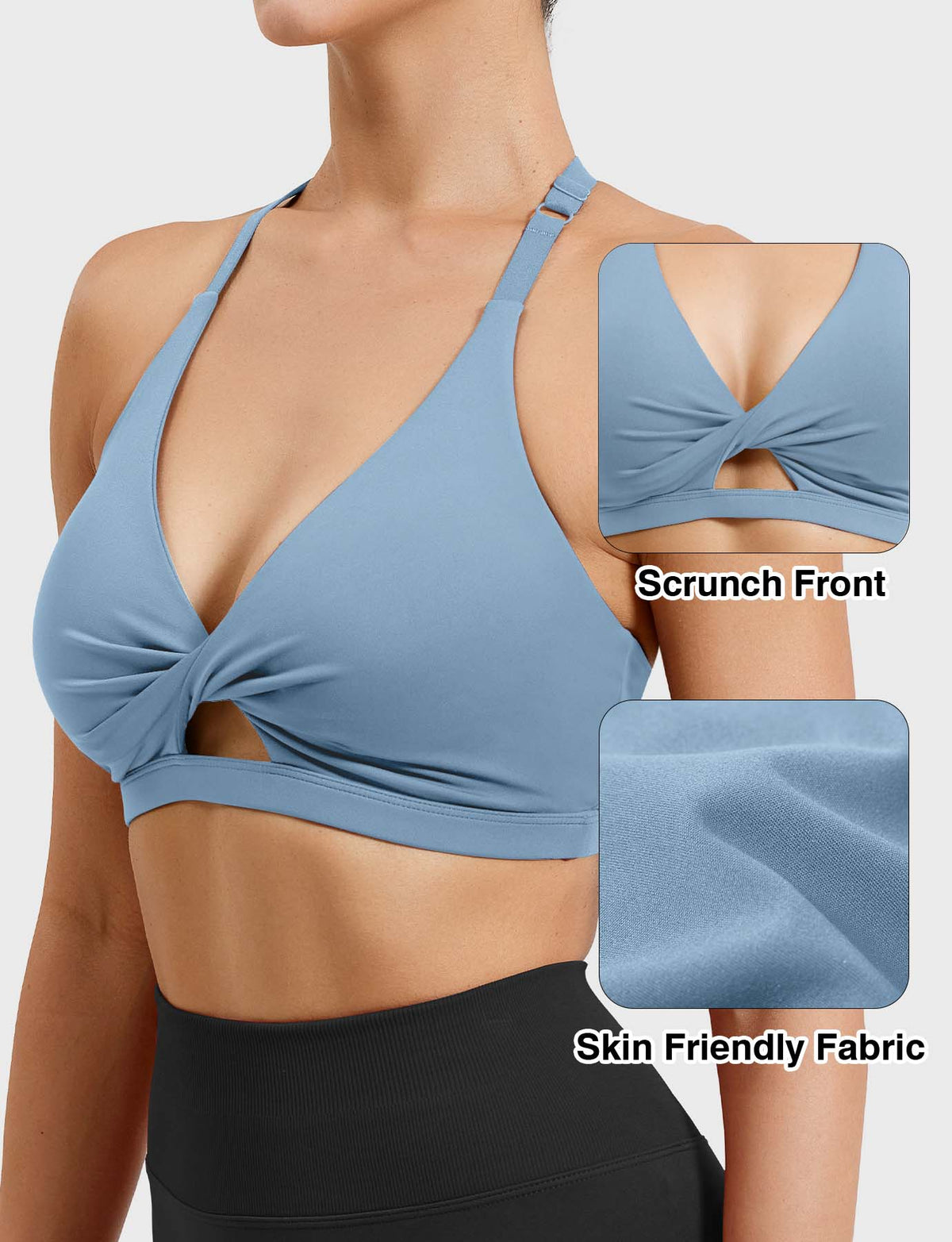 Sujetador Movaelle CoreFlex trenzado