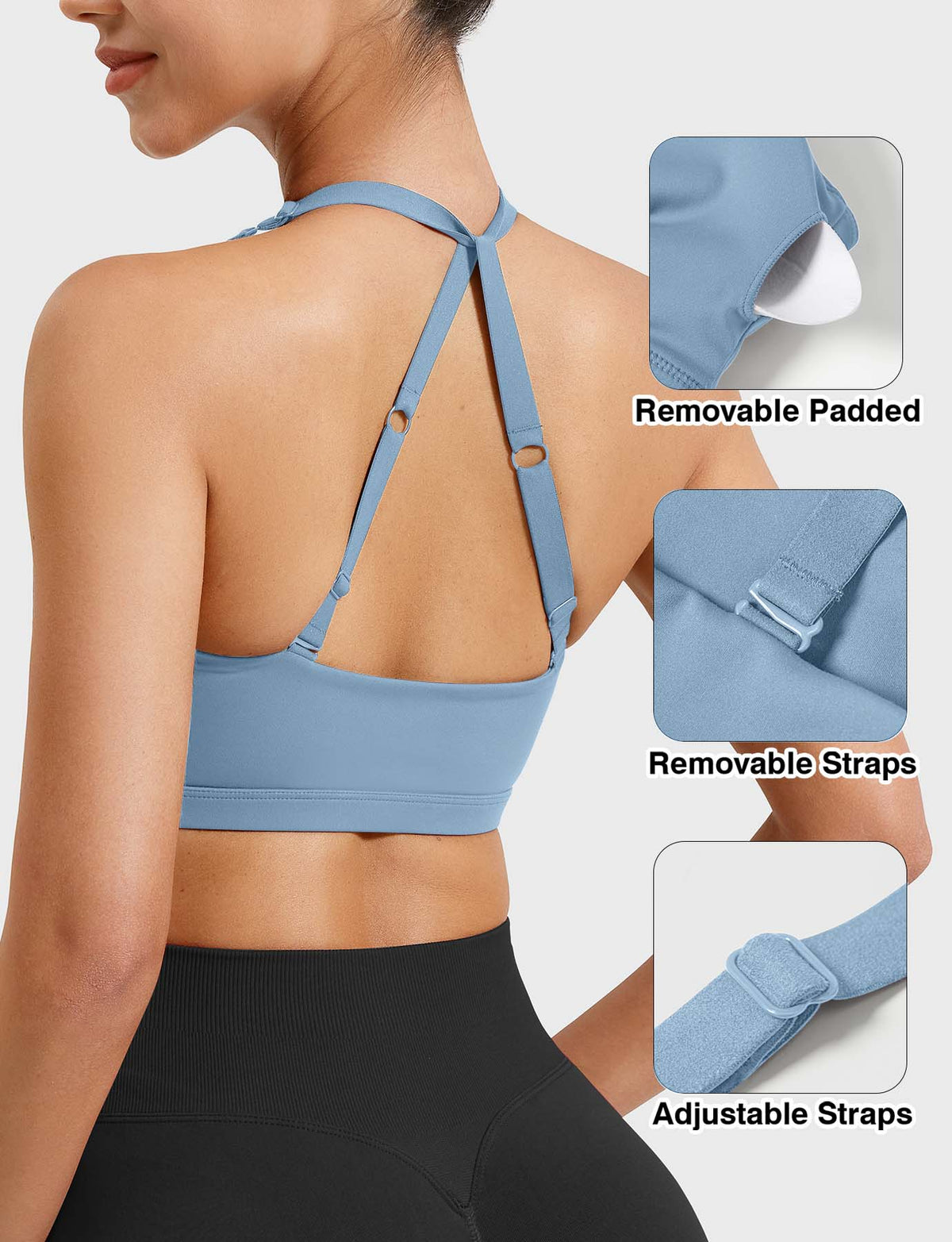 Sujetador Movaelle CoreFlex trenzado