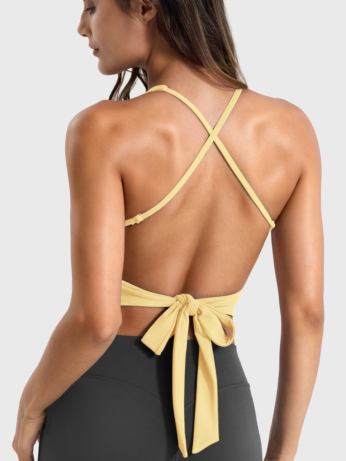 Camiseta de tirantes Movaelle Ease espalda abierta tie back