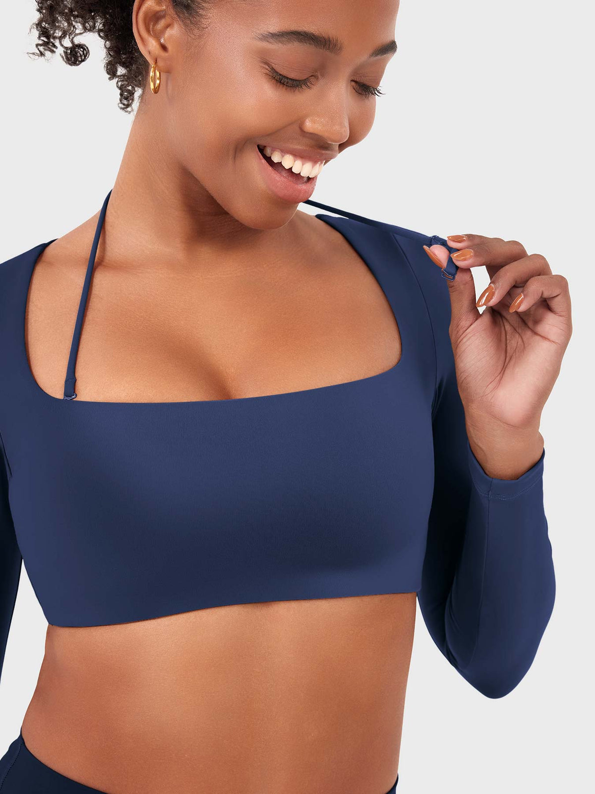 Camiseta de manga larga Movaelle CoreFlex corta