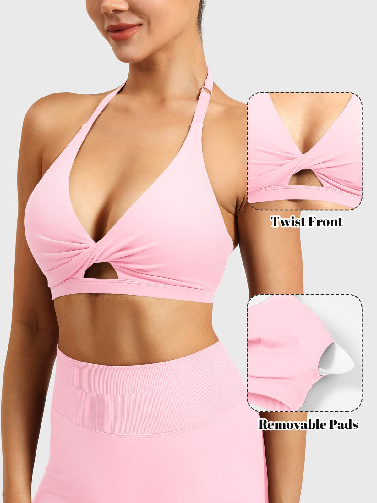 Sujetador Movaelle CoreFlex trenzado