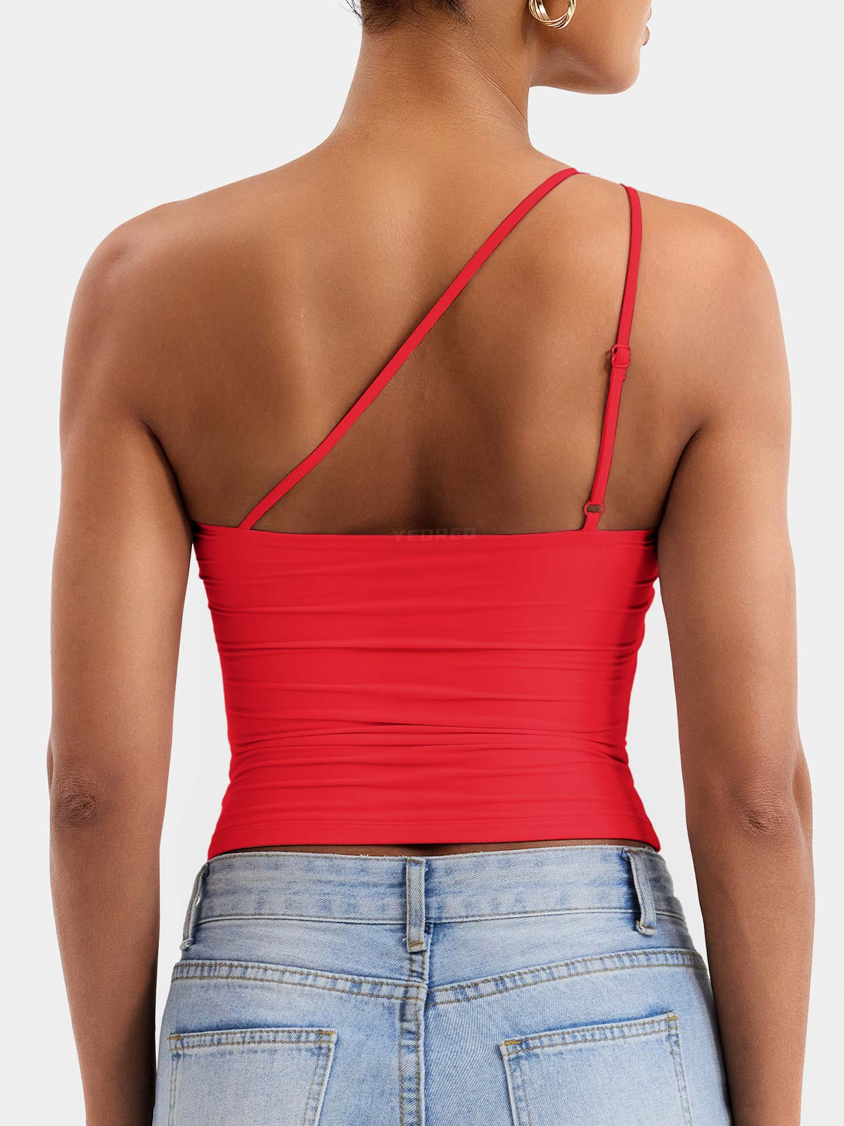Camiseta Movaelle CoreFlex deportiva de un hombro