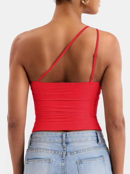 Camiseta Movaelle CoreFlex deportiva de un hombro