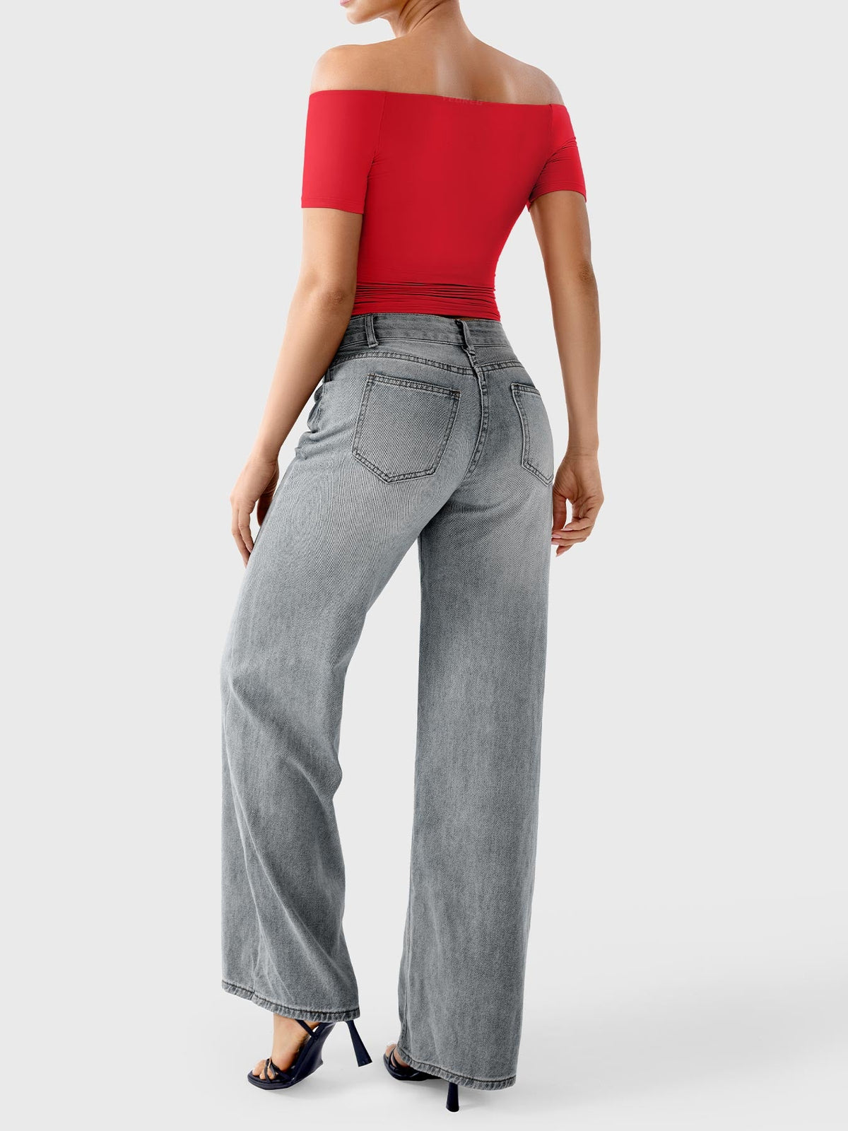 Camiseta Movaelle Ease Y2K de un hombro