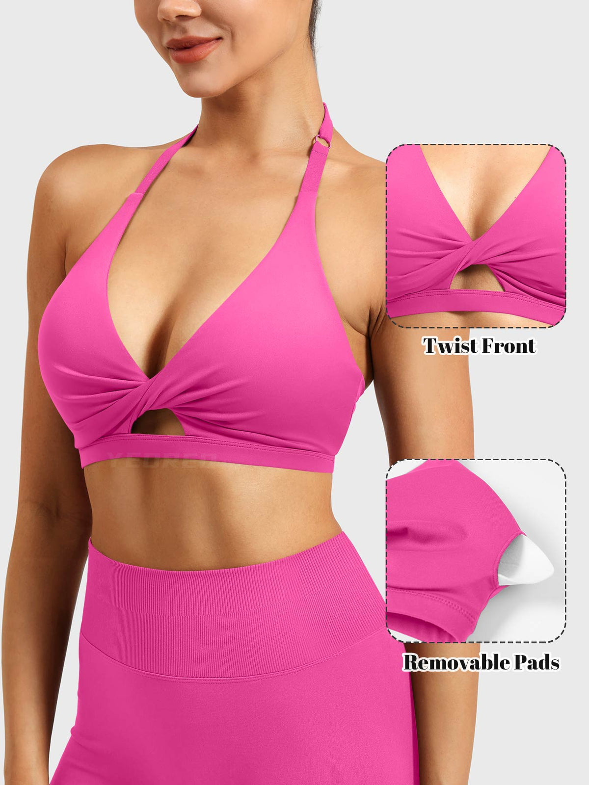 Sujetador Movaelle CoreFlex trenzado