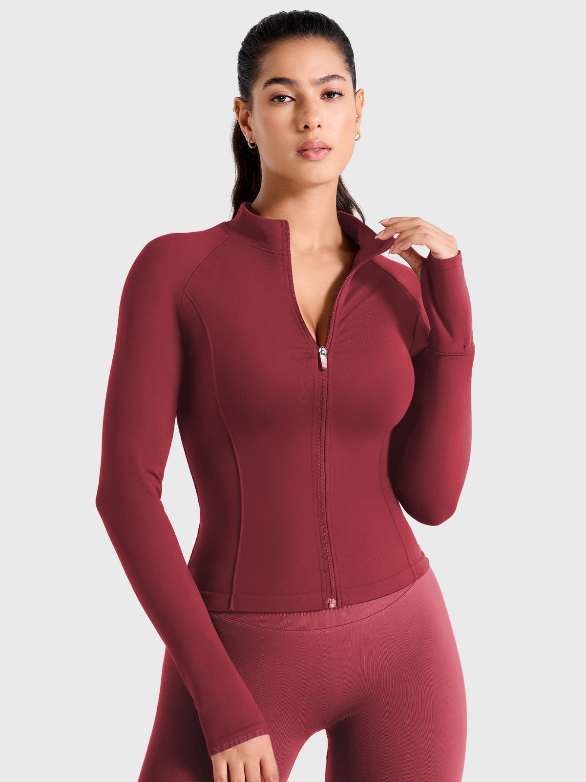 Chaqueta Movaelle CoreFlex moldeadora con cremallera completa