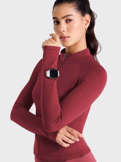 Chaqueta Movaelle CoreFlex moldeadora con cremallera completa