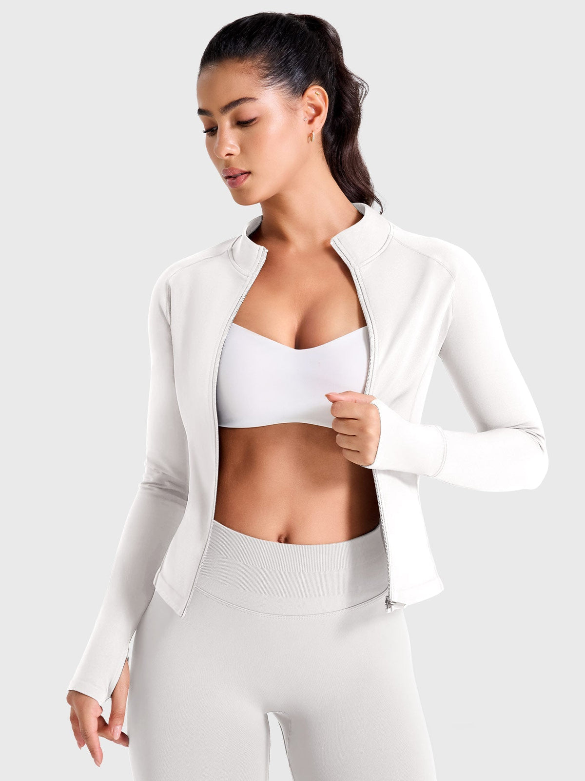 Chaqueta Movaelle CoreFlex moldeadora con cremallera completa