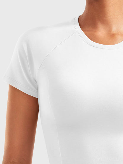 Camiseta Movaelle Ease algodón manga raglán