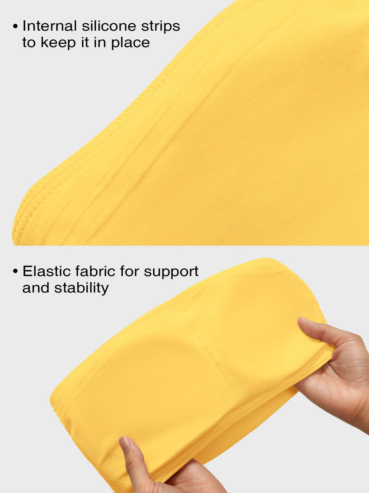 Sujetador bandeau Movaelle CoreFlex sin costuras