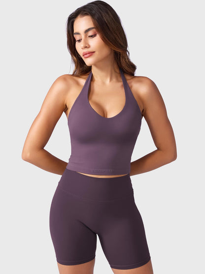 Camiseta de tirantes Movaelle CoreFlex halter con colgante