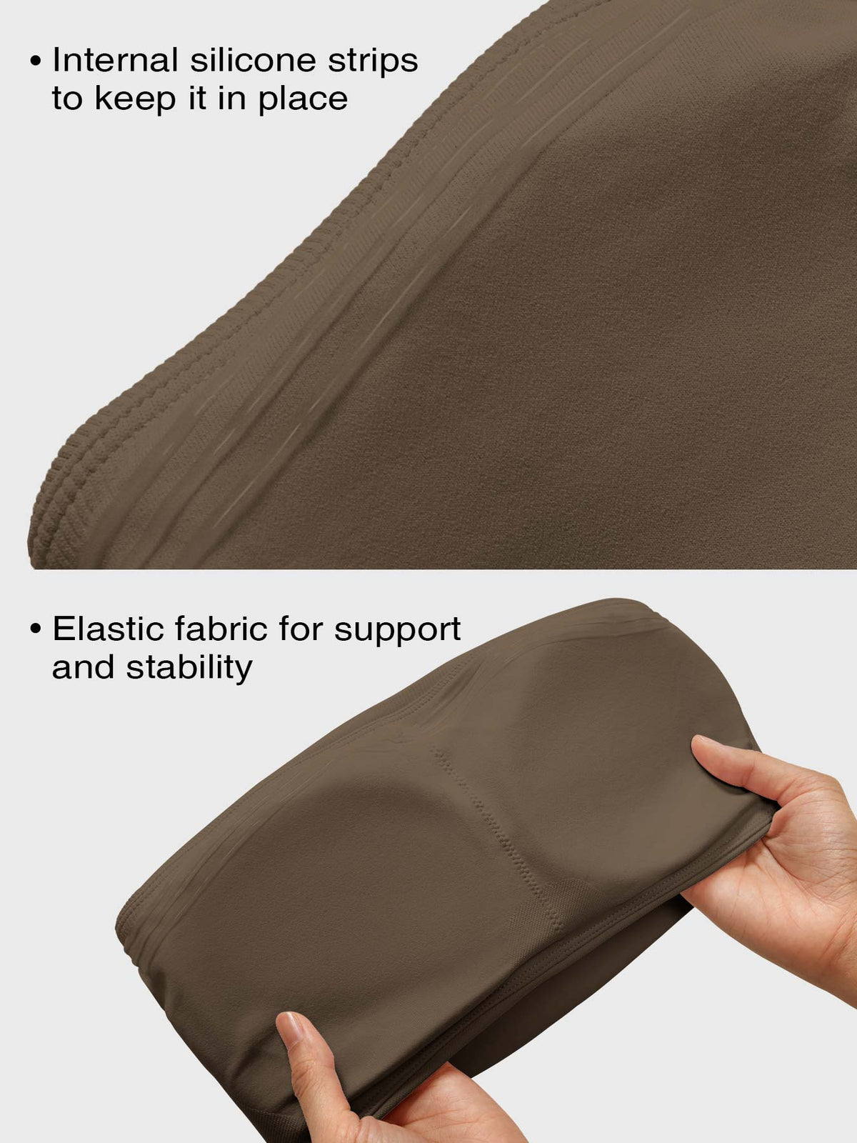 Sujetador bandeau Movaelle CoreFlex sin costuras