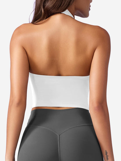 Camiseta de tirantes Movaelle CoreFlex halter con colgante
