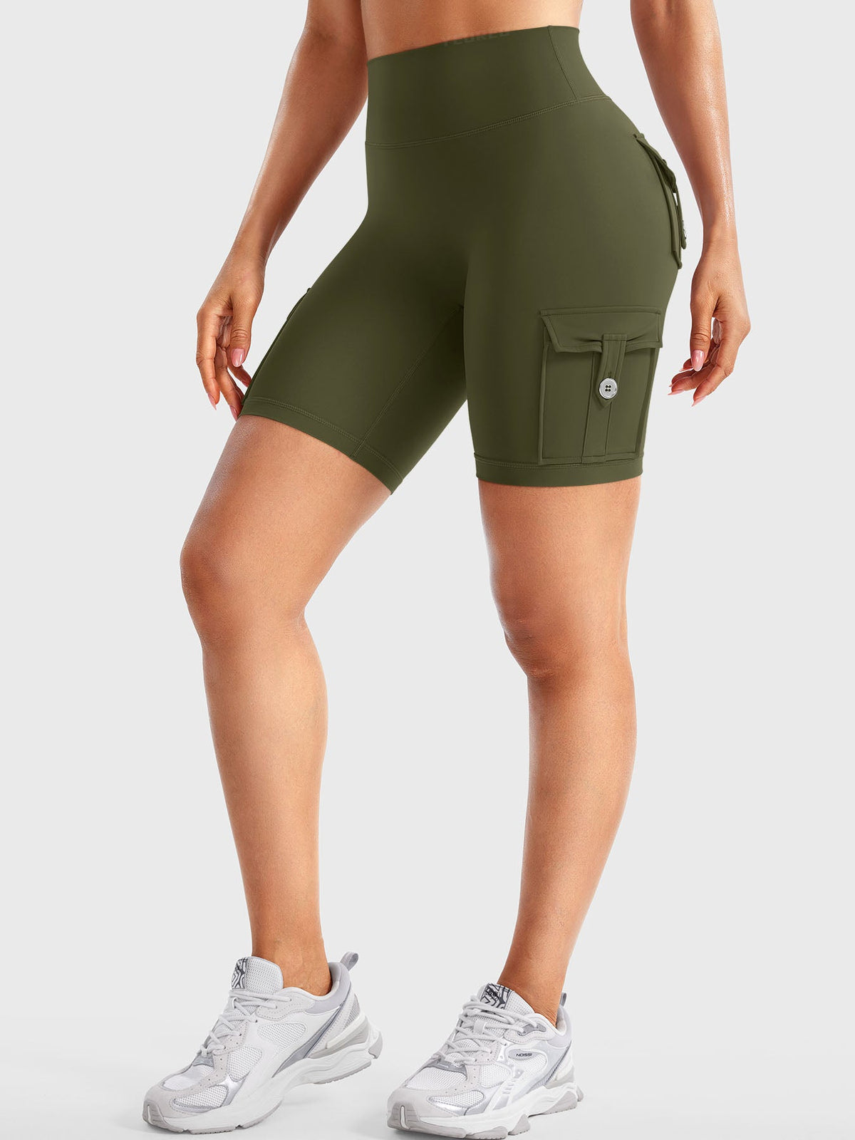 Short Movaelle CoreFlex cargo fruncido oculto