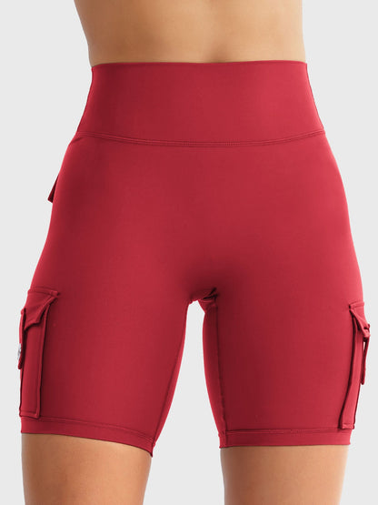 Short Movaelle CoreFlex cargo fruncido oculto