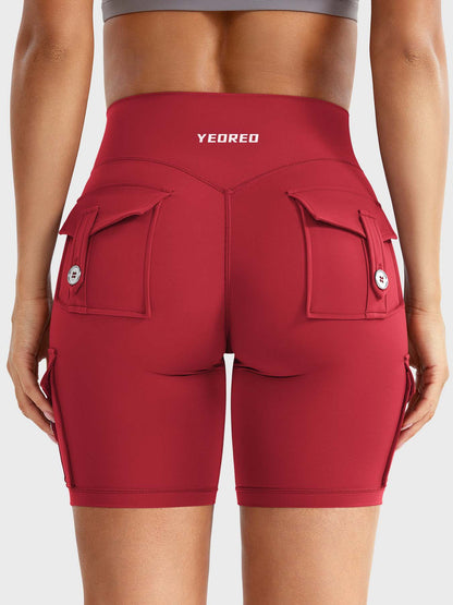 Short Movaelle CoreFlex cargo fruncido oculto