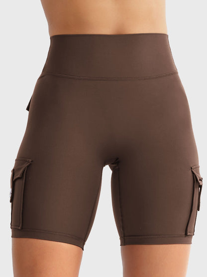 Short Movaelle CoreFlex cargo fruncido oculto