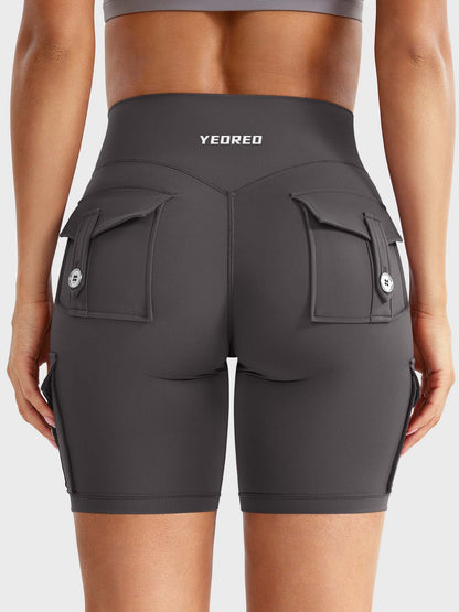 Short Movaelle CoreFlex cargo fruncido oculto