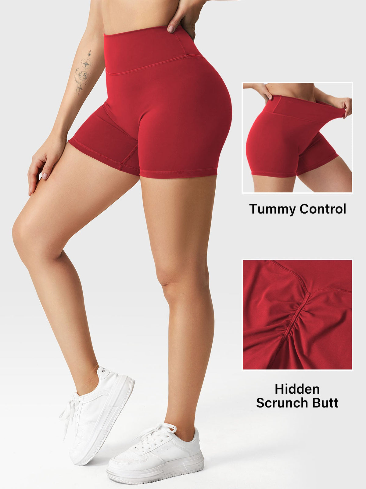 Short Movaelle SoftHue scrunch 4,5"
