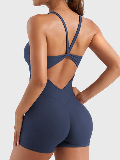 Mono corto Movaelle CoreFlex sculptor espalda abierta