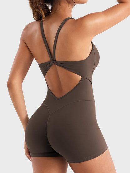 Mono corto Movaelle CoreFlex sculptor espalda abierta