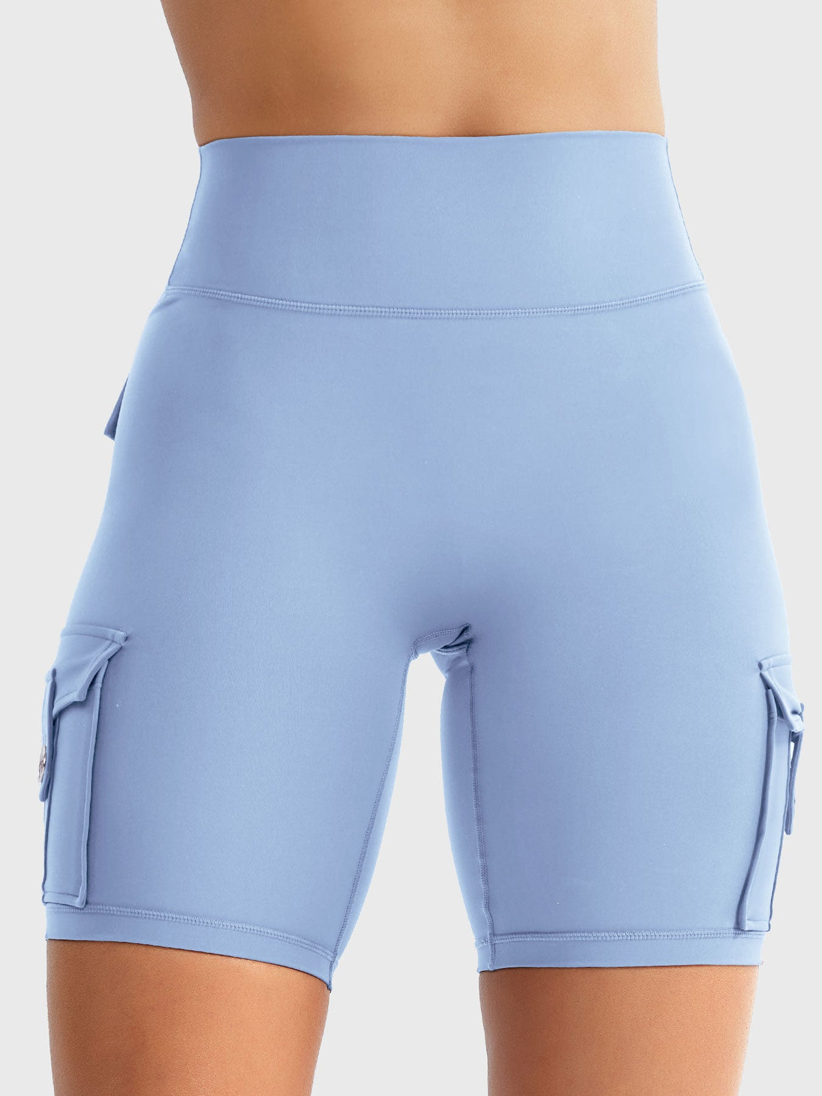 Short Movaelle CoreFlex cargo fruncido oculto