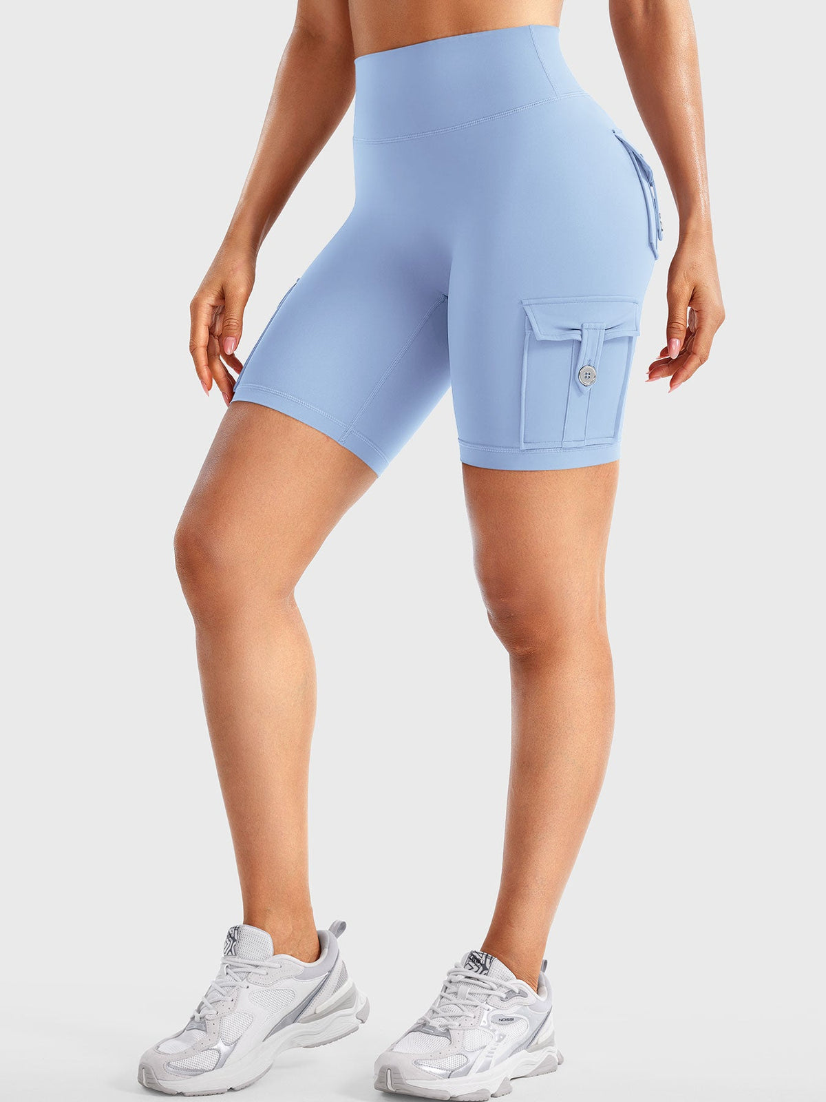 Short Movaelle CoreFlex cargo fruncido oculto