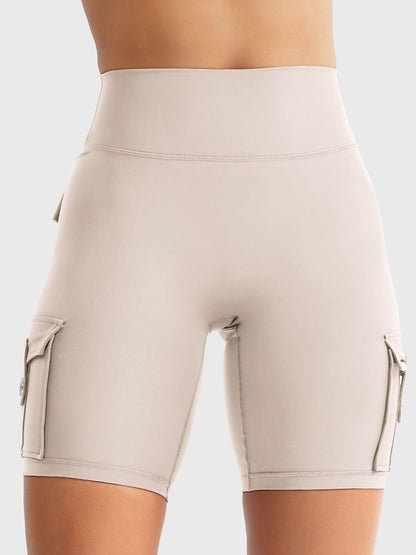 Short Movaelle CoreFlex cargo fruncido oculto