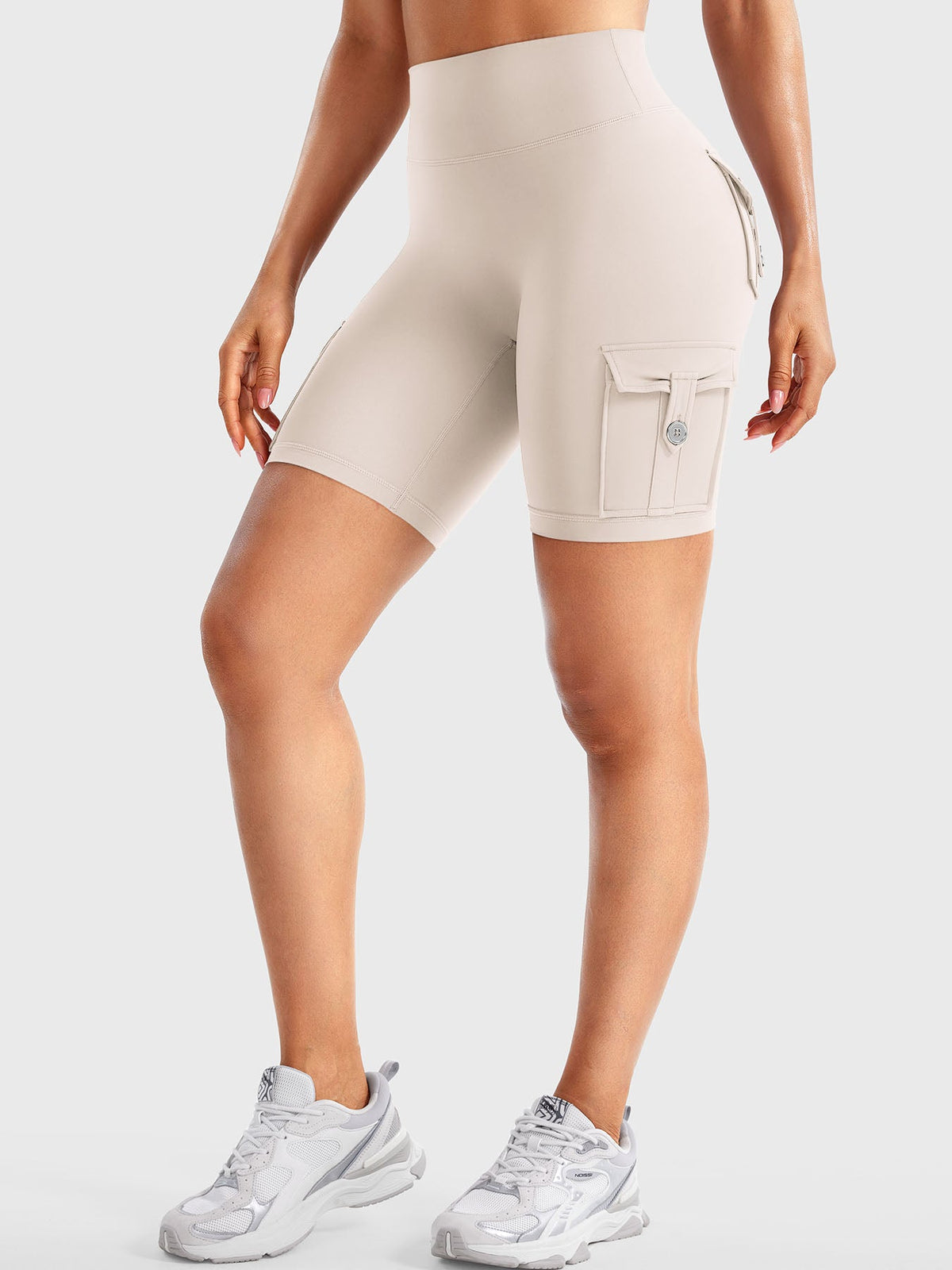 Short Movaelle CoreFlex cargo fruncido oculto