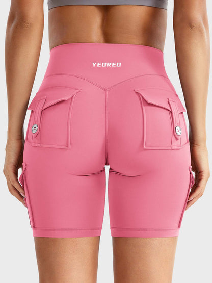 Short Movaelle CoreFlex cargo fruncido oculto