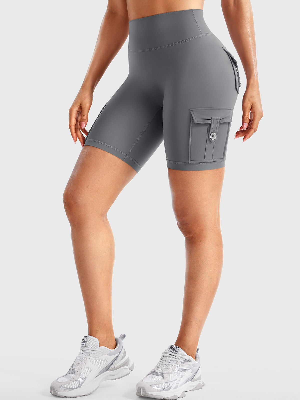 Short Movaelle CoreFlex cargo fruncido oculto