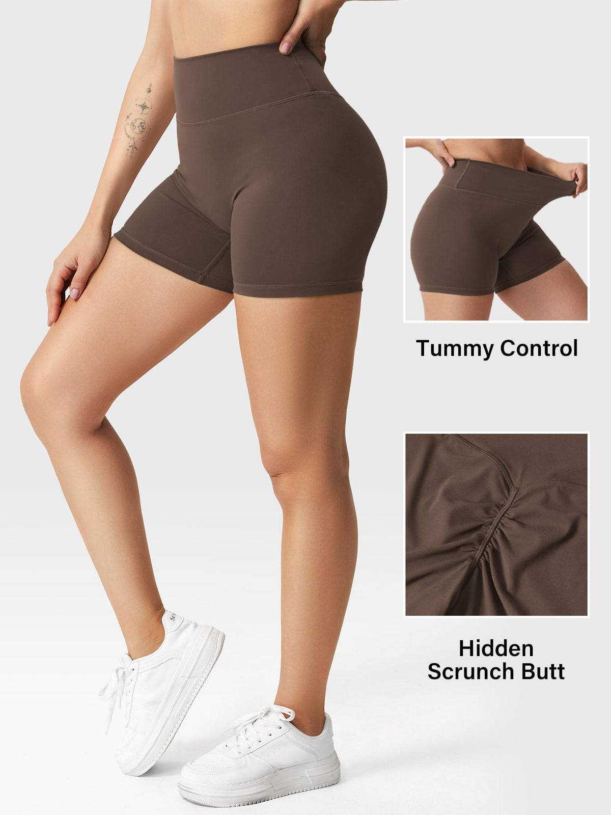 Short Movaelle SoftHue scrunch 4,5"