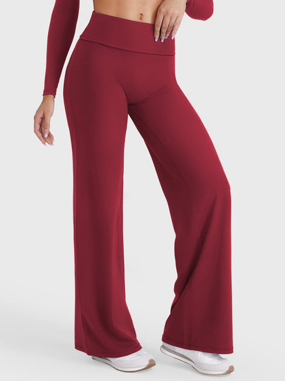 Leggings Movaelle SoftHue rectos cintura doblada 31,5"