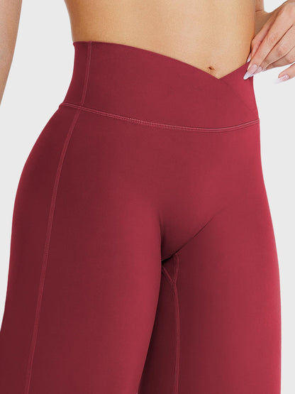 Leggings Movaelle Ease rectos cintura en V 31,5"