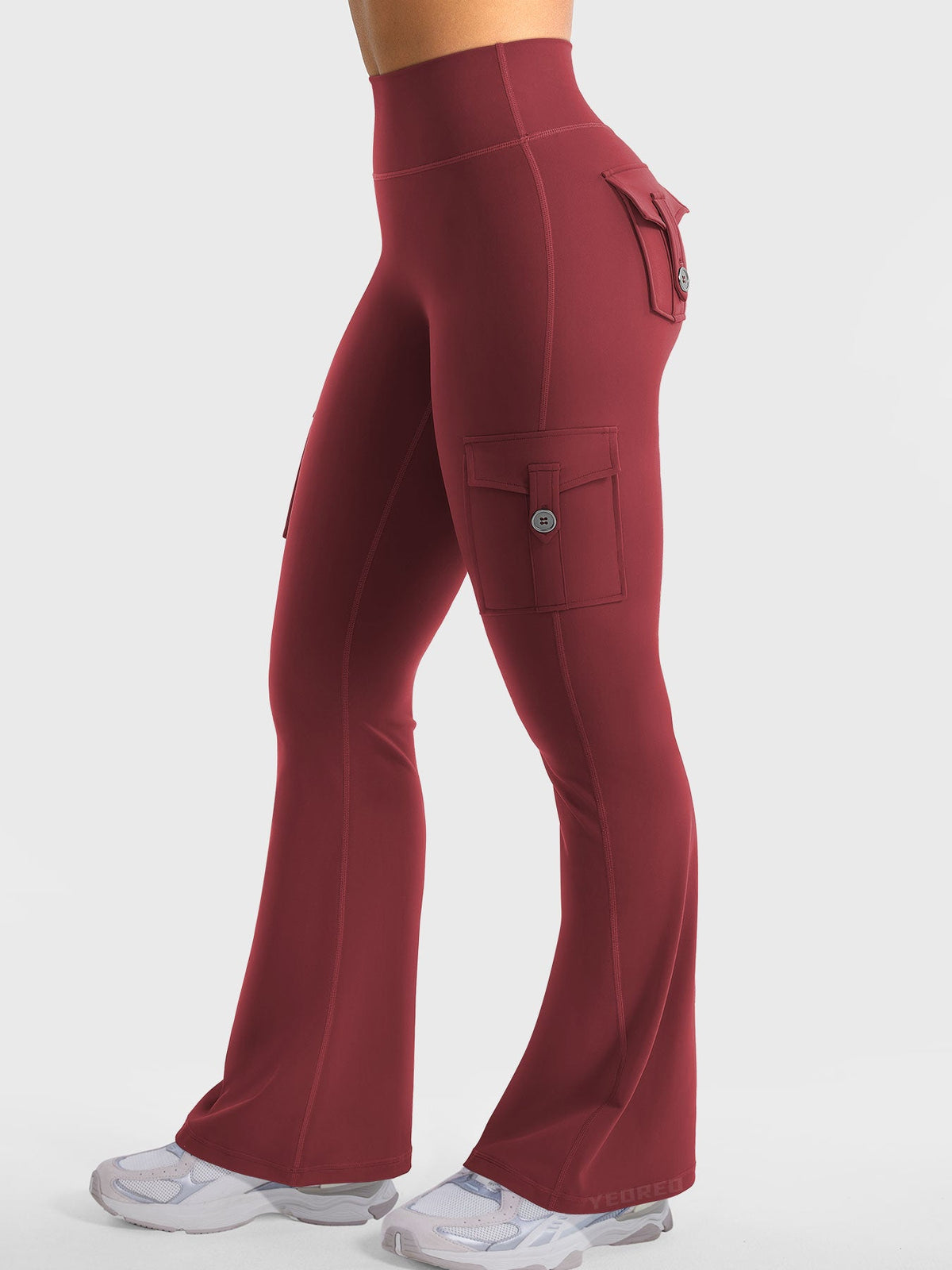 Leggings Movaelle CoreFlex acampanado cargo 30"