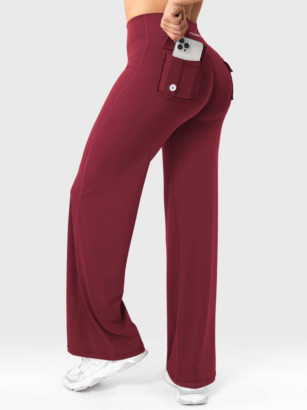 Leggings Movaelle CoreFlex pierna recta con bolsillos 31,5"