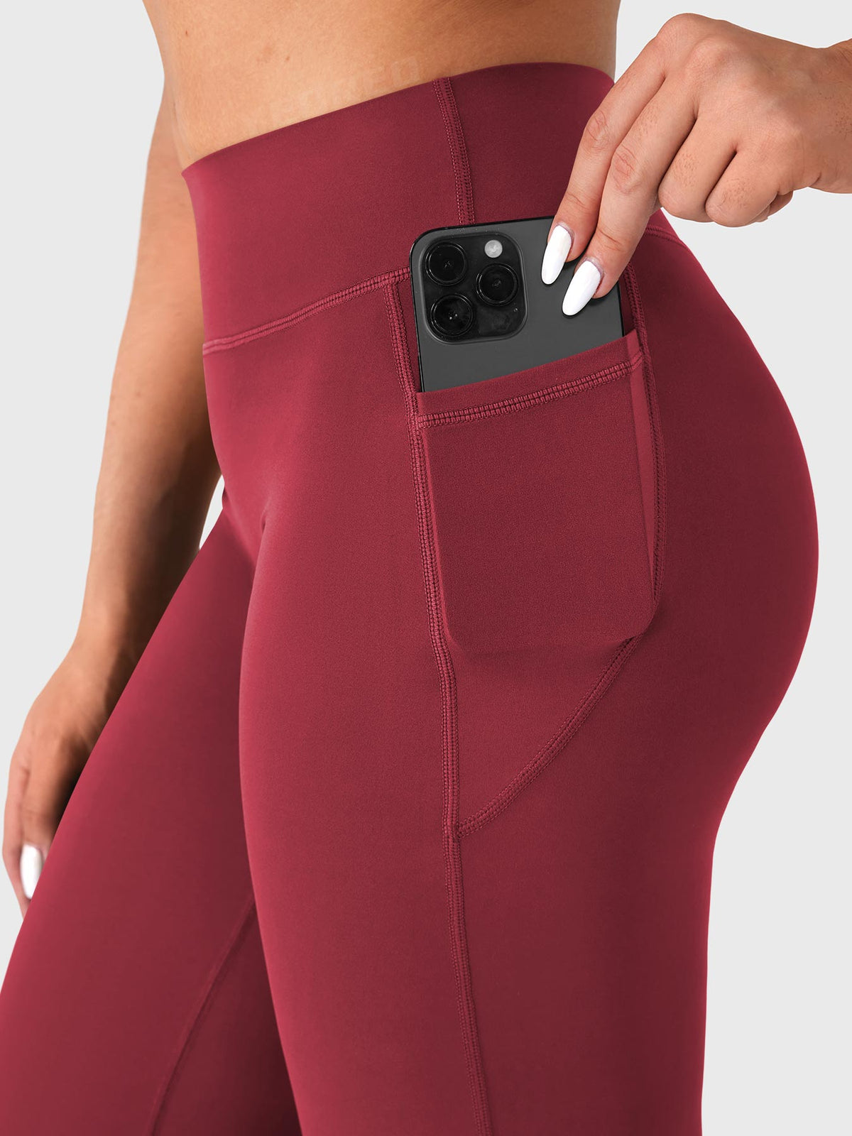 Leggings Movaelle Ease rectos con bolsillos 31,5"