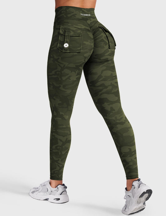 Leggings Movaelle CoreFlex camuflaje