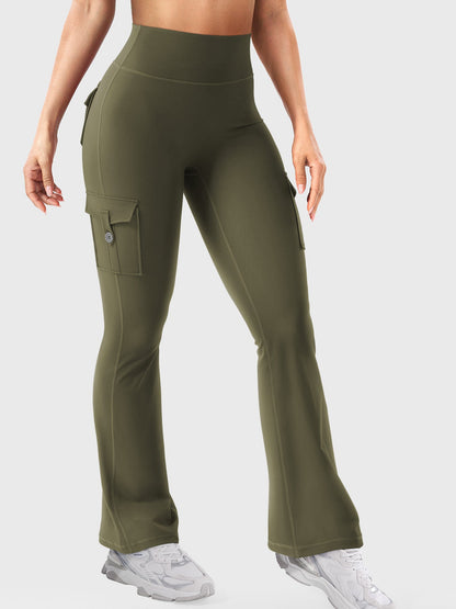 Leggings Movaelle CoreFlex acampanado cargo 28"