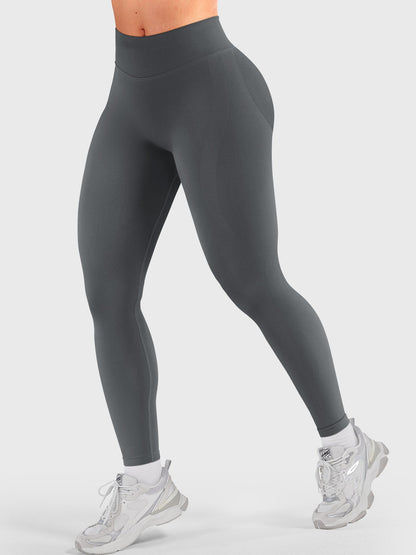 Leggings Movaelle Contour con frunce oculto 24"