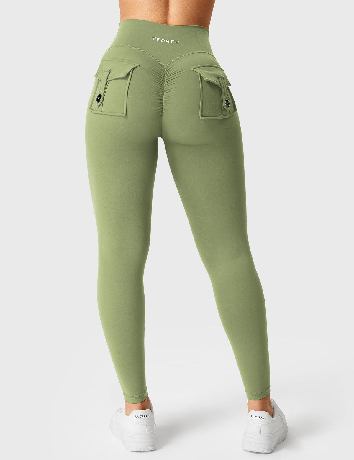 Leggings Movaelle CoreFlex Cargo con cintura en V