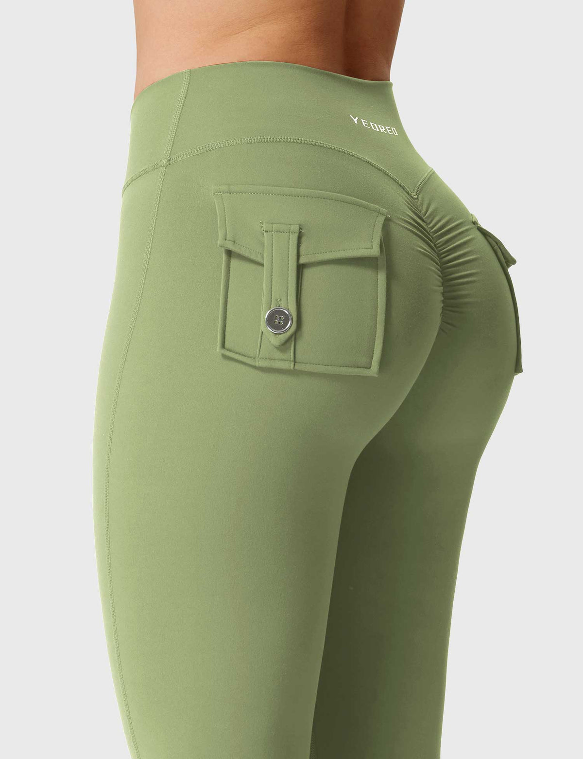 Leggings Movaelle CoreFlex Cargo con cintura en V