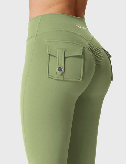 Leggings Movaelle CoreFlex Cargo con cintura en V