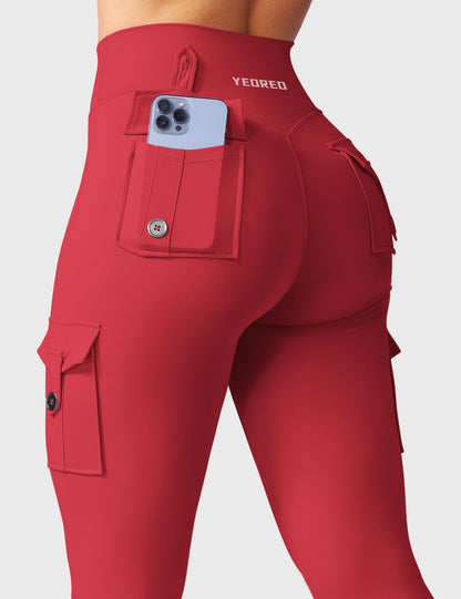 Legging Movaelle CoreFlex cargo talle alto 25"