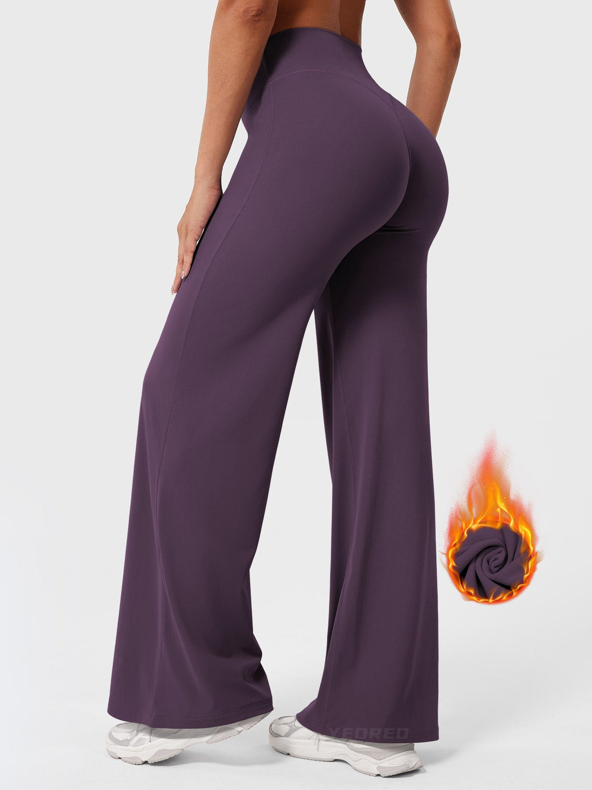 Leggings Movaelle Ease de felpa pierna recta 30,5"