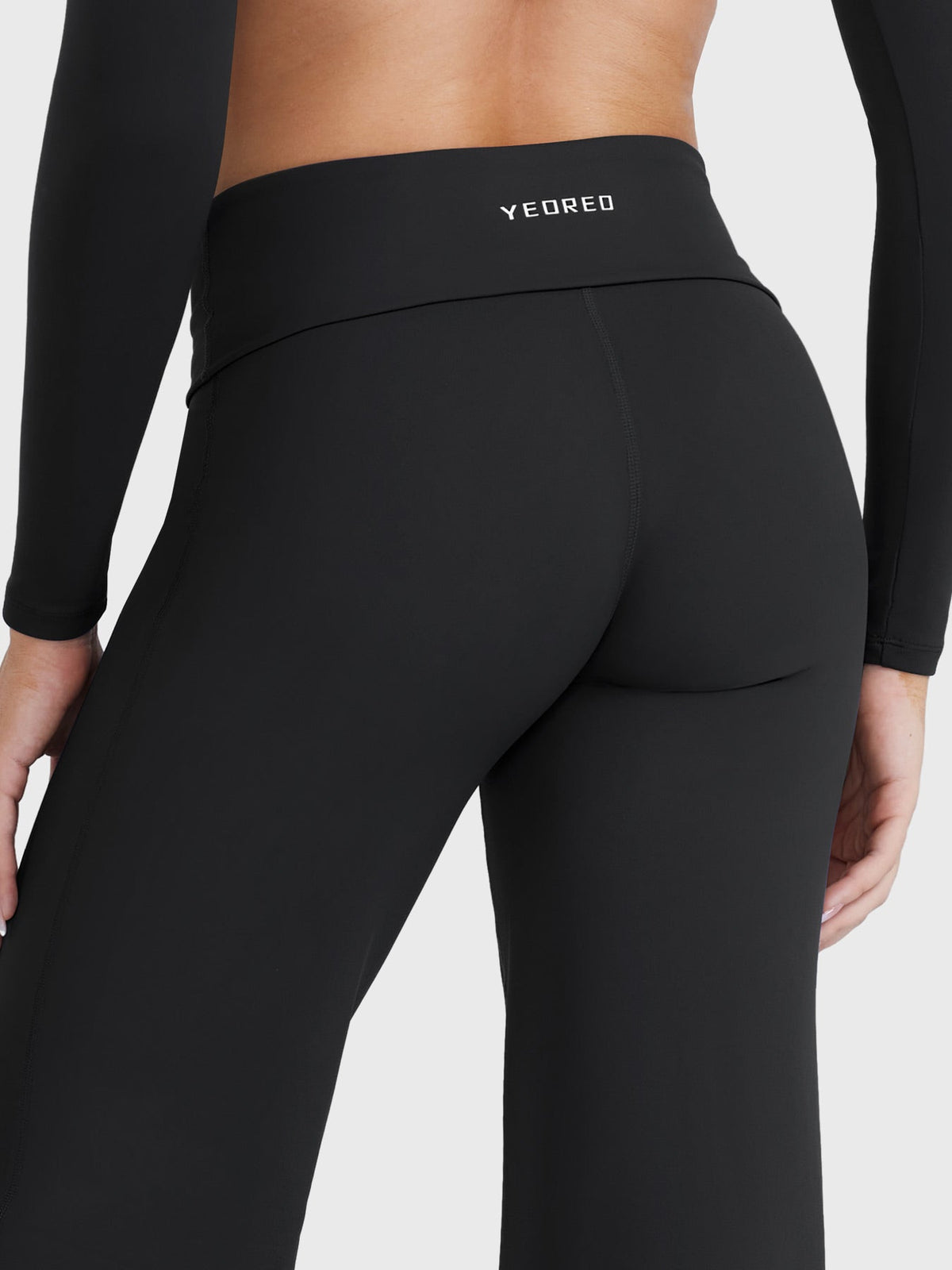 Leggings Movaelle SoftHue rectos cintura doblada 31,5"