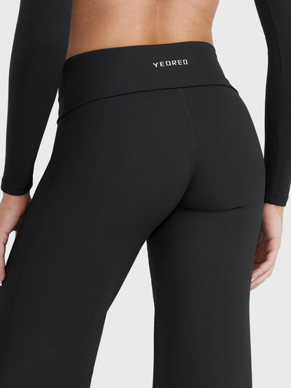 Leggings Movaelle SoftHue rectos cintura doblada 31,5"